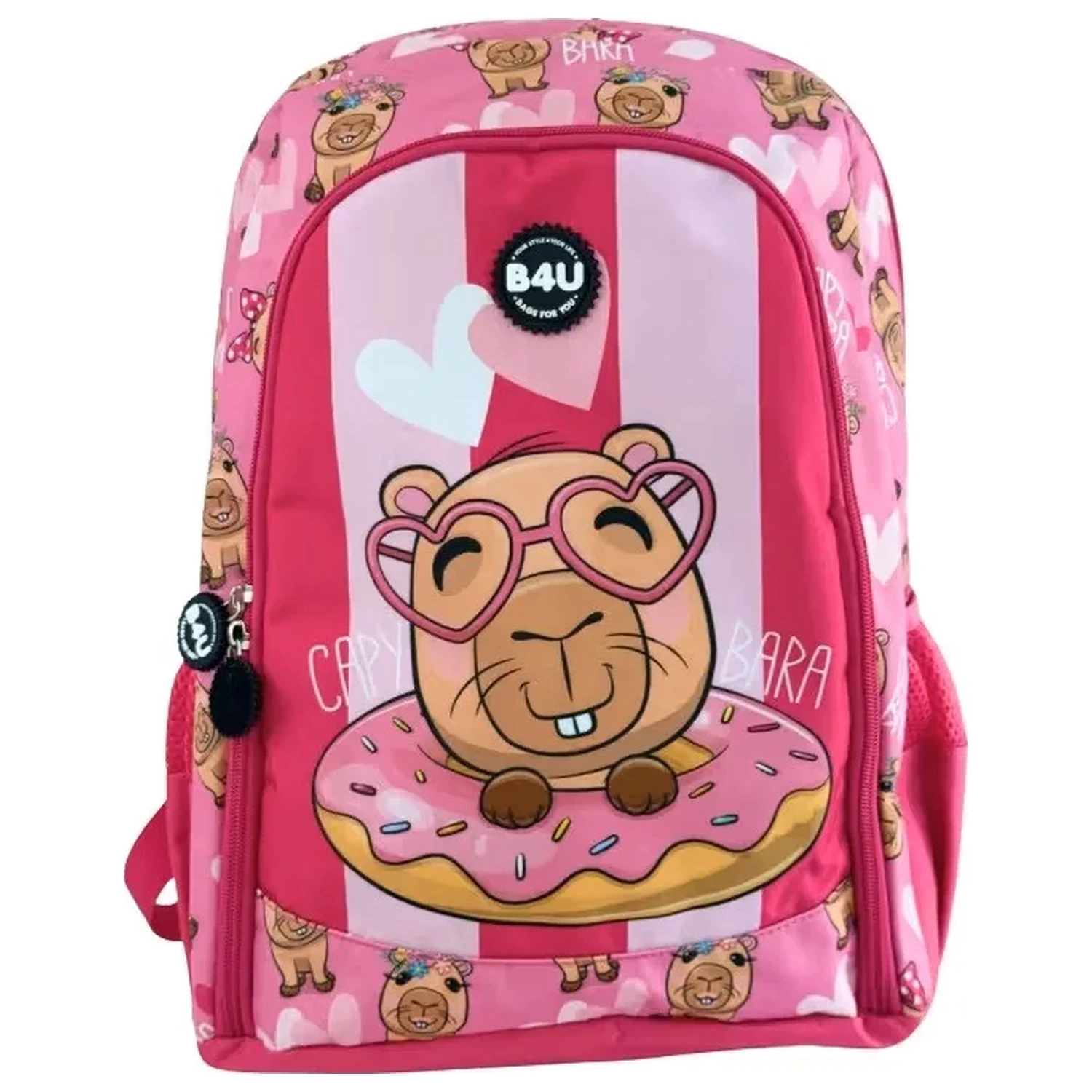 Capybara Donut ghiozdan, rucsac 43 cm poza produsului