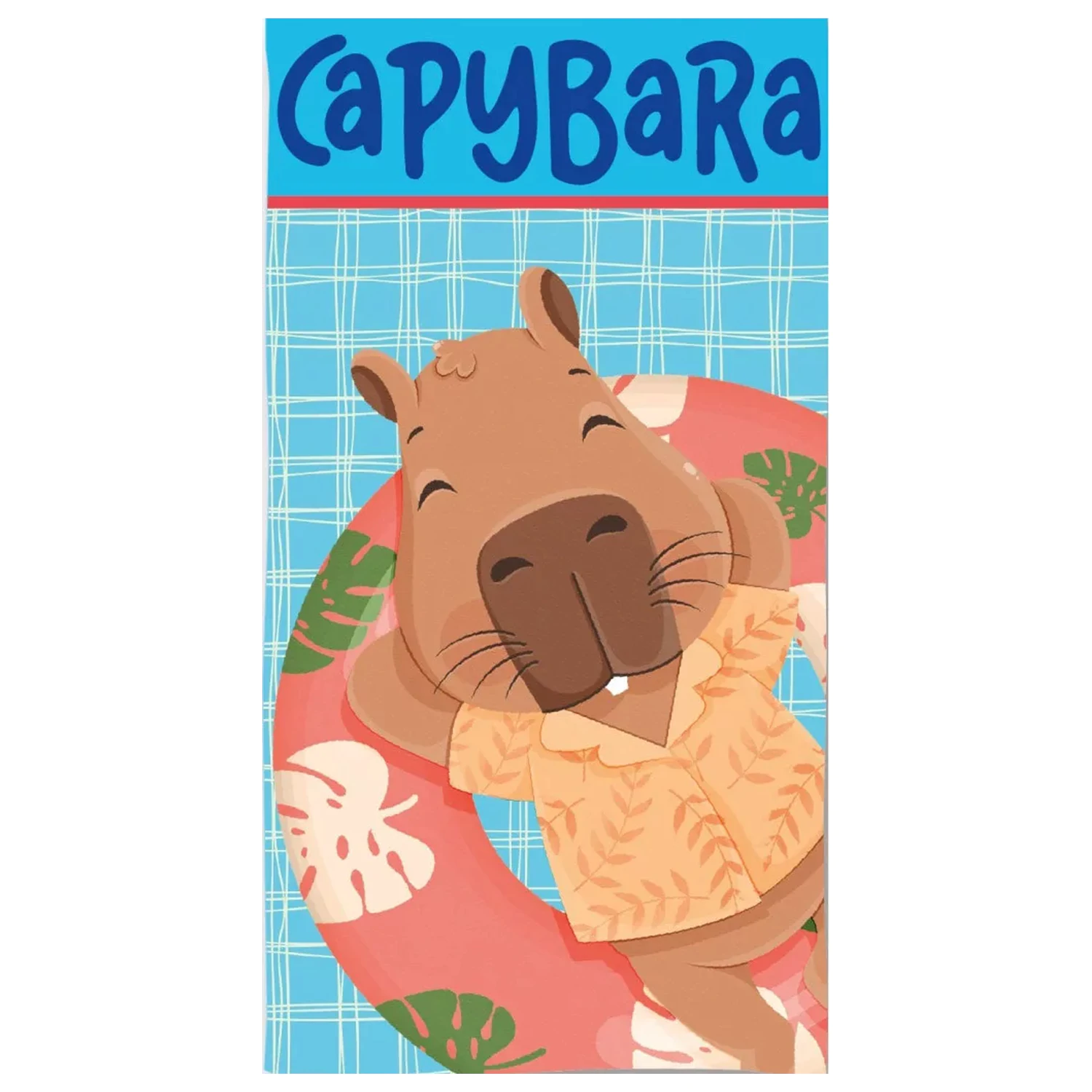 Capybara Float Fun Prosop 70x140cm poza produsului