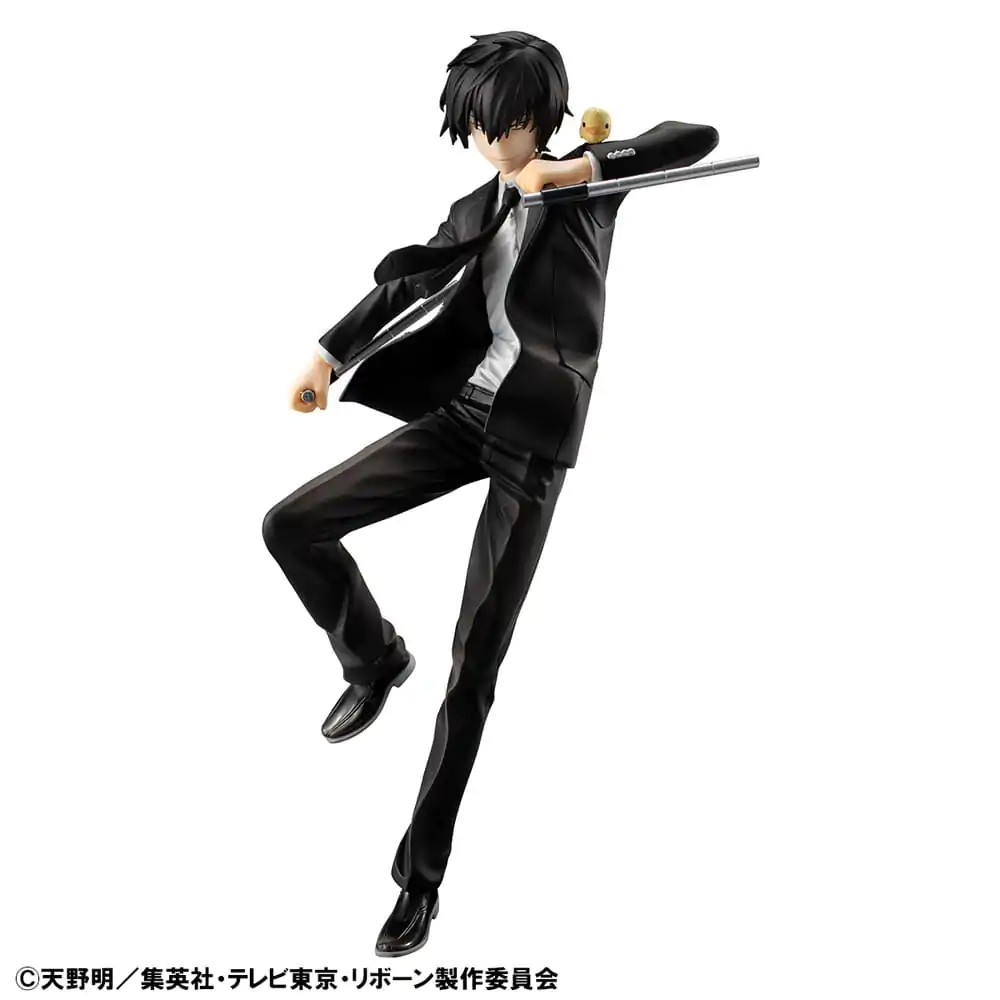 Katekyo Hitman Reborn! G.E.M. Series PVC Statuie Tsunayoshi Sawada & Kyoya Hibari & Reborn Set 21 cm poza produsului