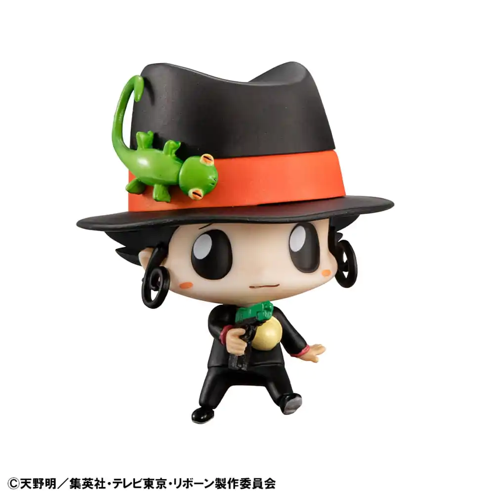 Katekyo Hitman Reborn! G.E.M. Series PVC Statuie Tsunayoshi Sawada & Kyoya Hibari & Reborn Set 21 cm poza produsului