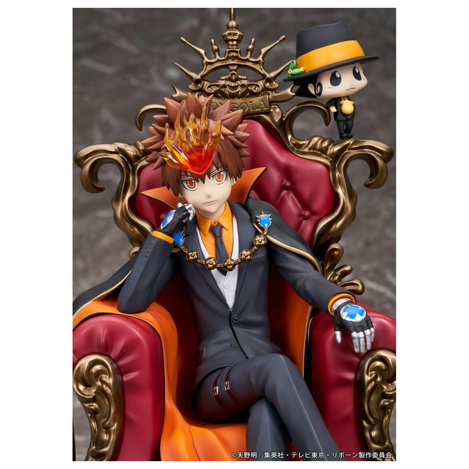 Figurina PVC Katekyo Hitman Reborn Tsunayoshi Sawada & Reborn 21 cm poza produsului