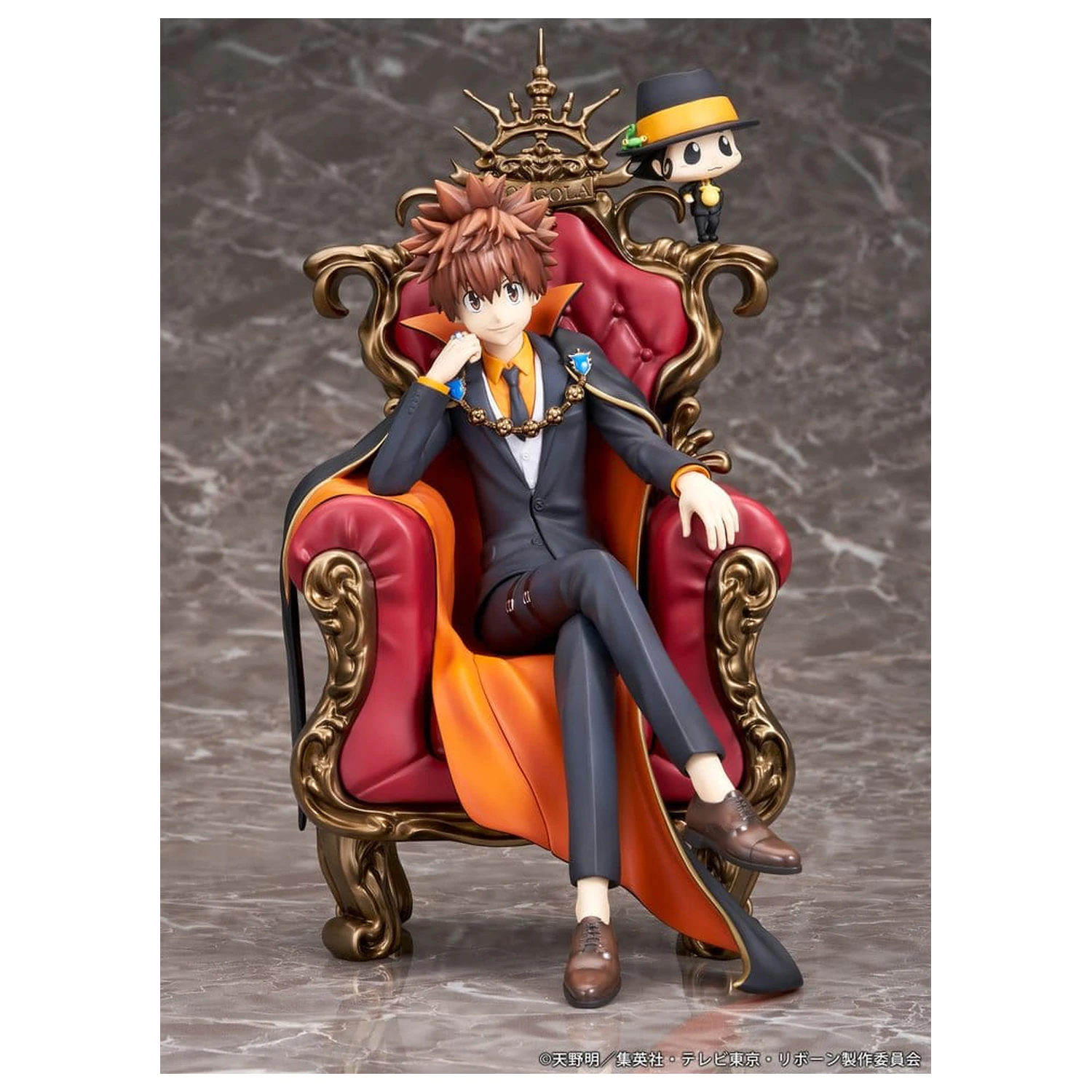Figurina PVC Katekyo Hitman Reborn Tsunayoshi Sawada & Reborn 21 cm poza produsului