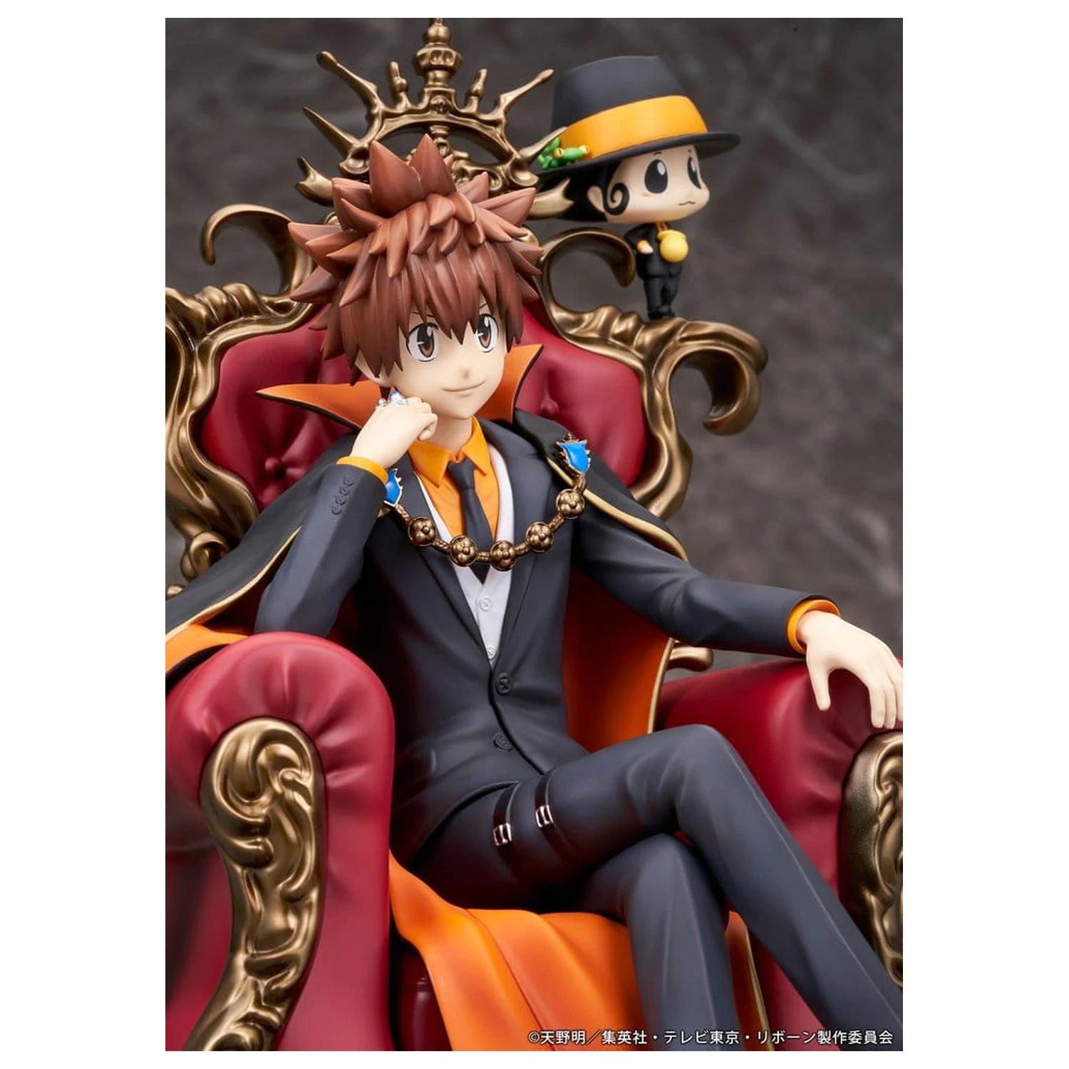 Figurina PVC Katekyo Hitman Reborn Tsunayoshi Sawada & Reborn 21 cm poza produsului