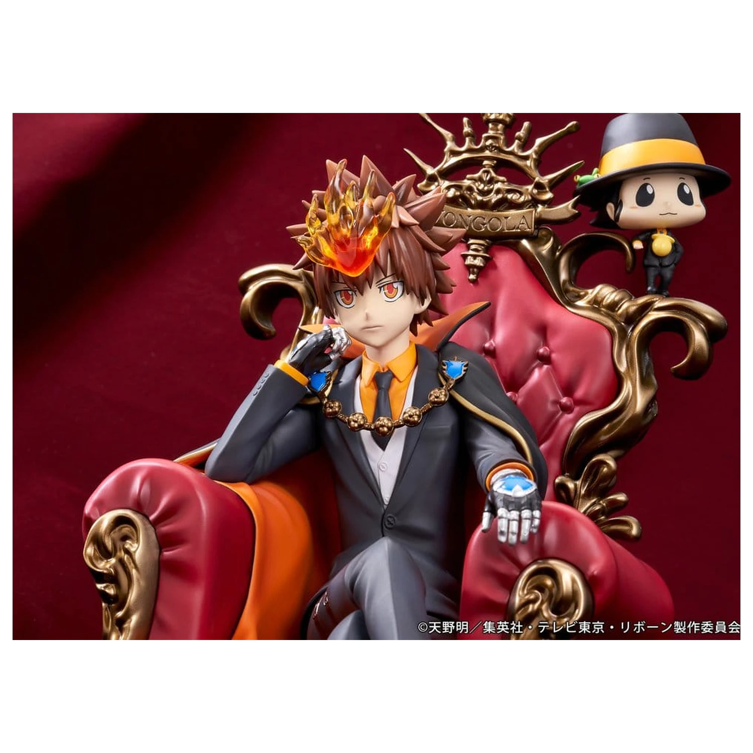 Figurina PVC Katekyo Hitman Reborn Tsunayoshi Sawada & Reborn 21 cm poza produsului