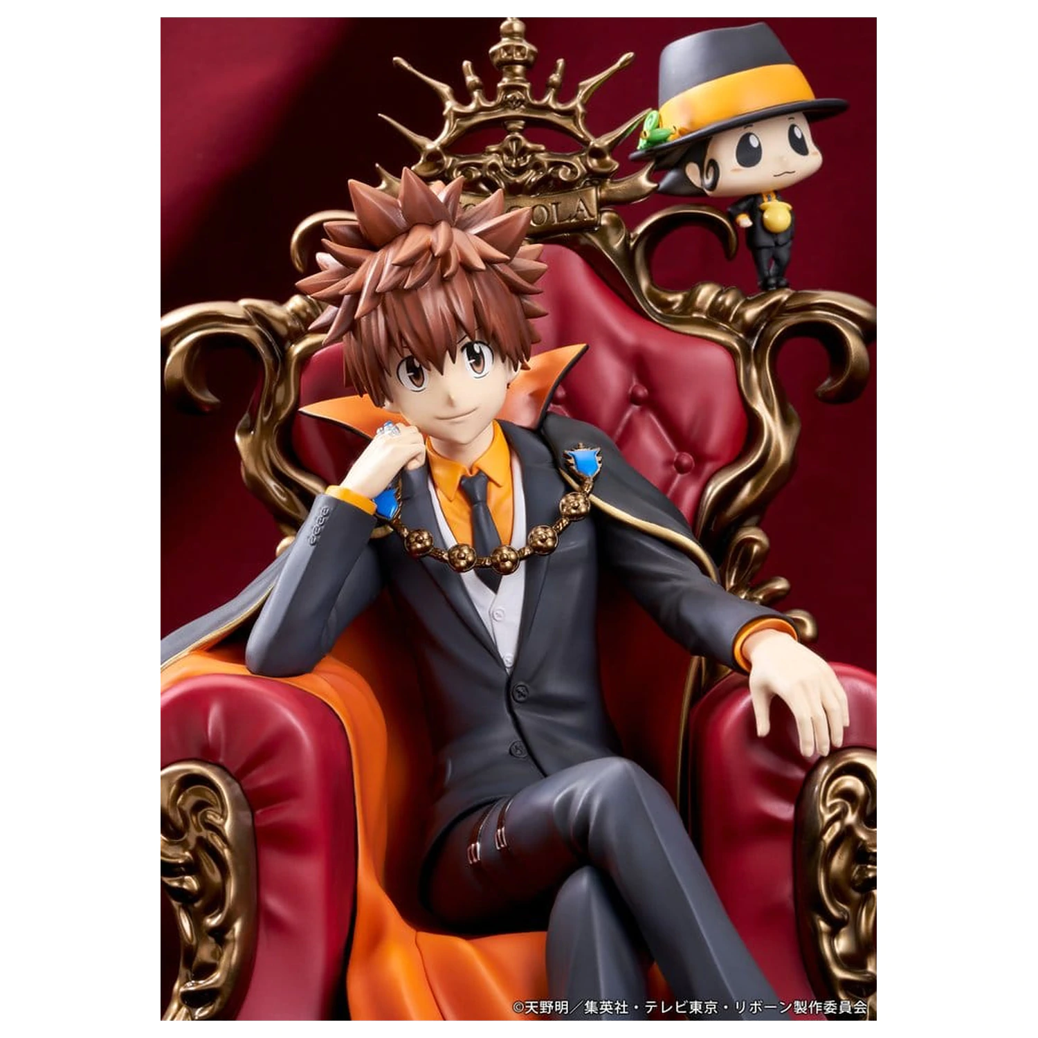 Figurina PVC Katekyo Hitman Reborn Tsunayoshi Sawada & Reborn 21 cm poza produsului