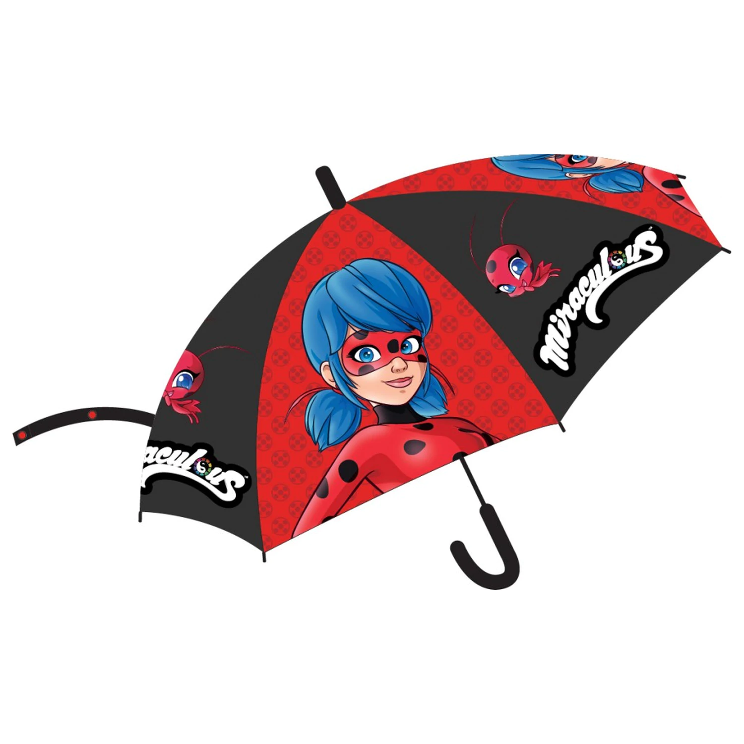 Miraculous: Tales of Ladybug & Cat Noir Lucky Bug umbrela sem-automata pentru copii Ø74 cm poza produsului