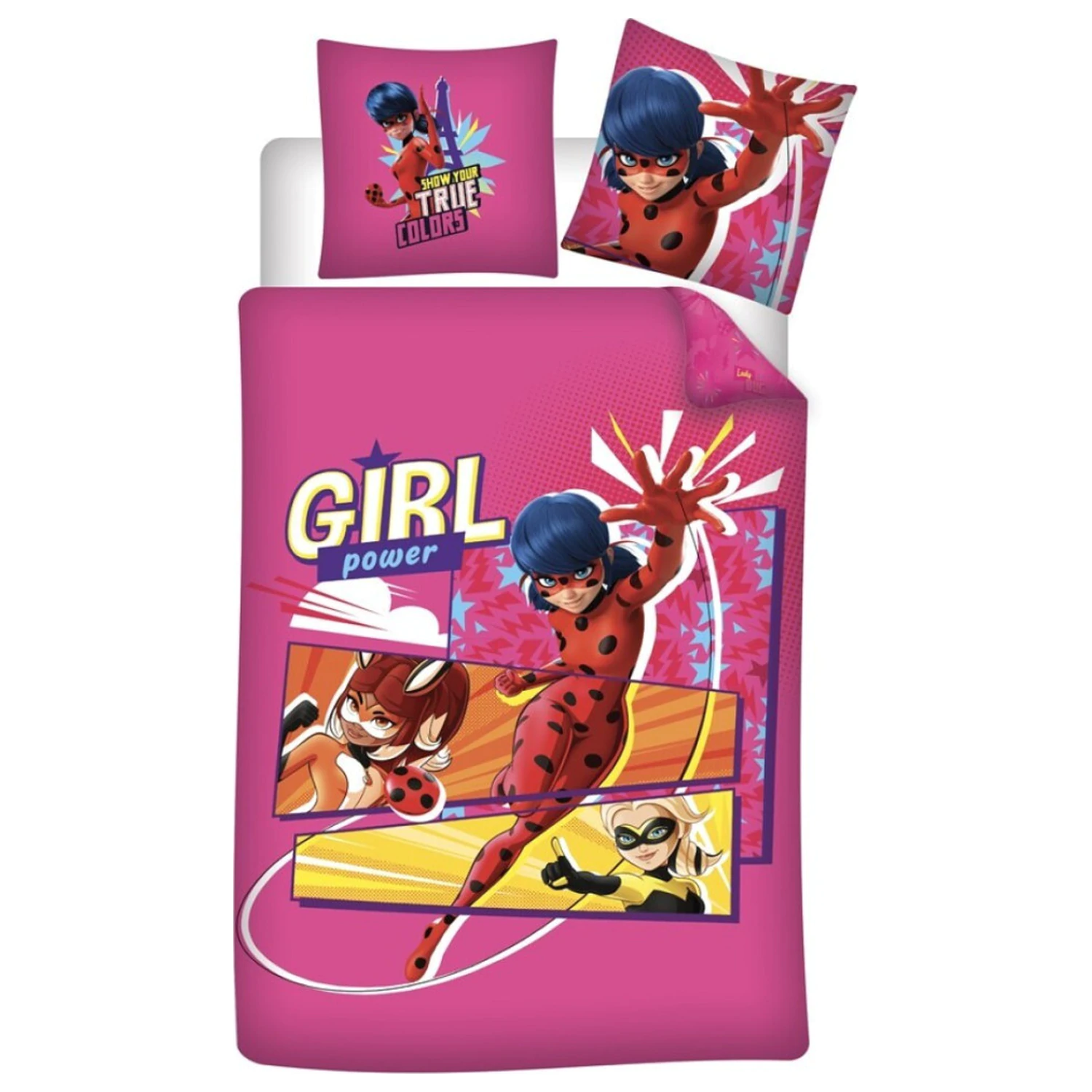 Miraculous Ladybug and Cat Noir Adventures Power Husa de plapuma poza produsului