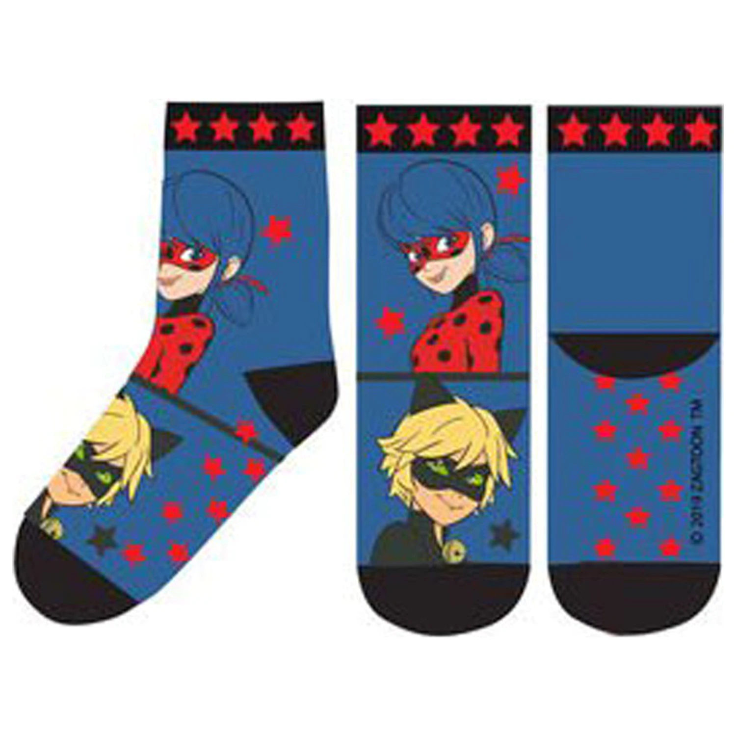 Miraculous: Tales of Ladybug & Cat Noir Stars Kids Șosete Groase Antiderapante 23/26 poza produsului