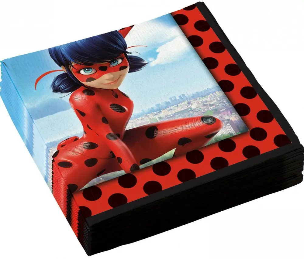Miraculous: Tales of Ladybug & Cat Noir Servetele 20-bucati poza produsului