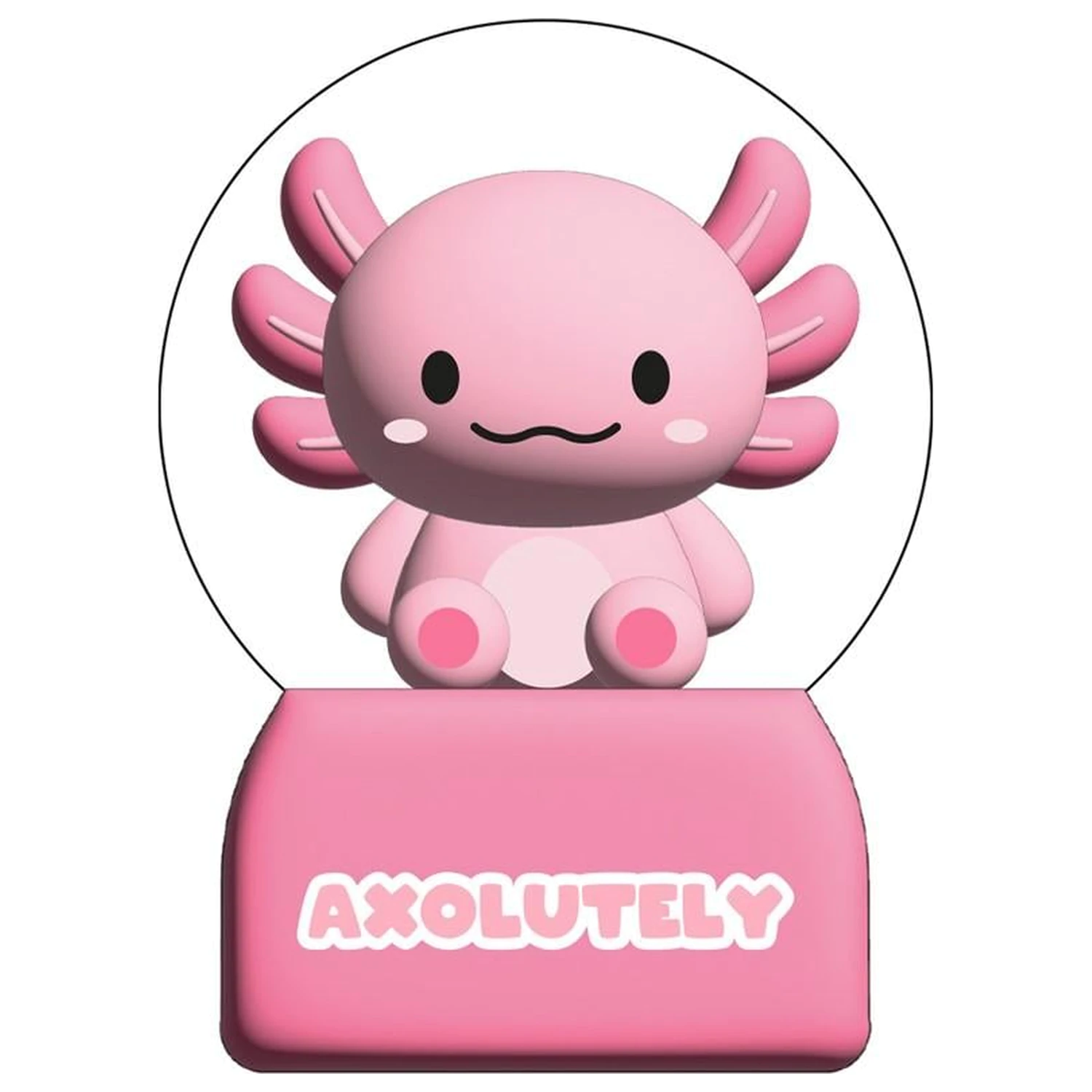 KAWAII Axolotly Globuri de zăpadă poza produsului
