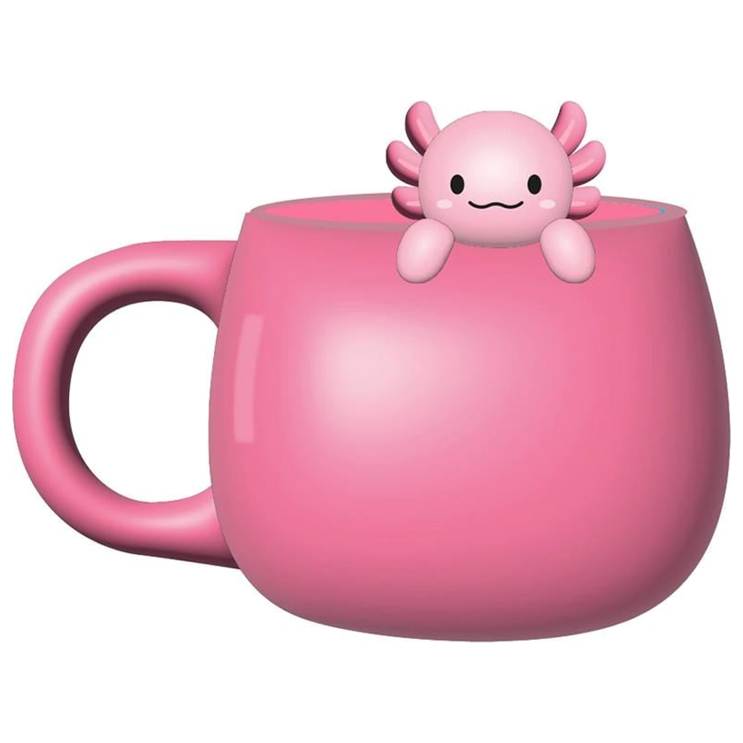 KAWAII Axolotly Cană Ceramică poza produsului