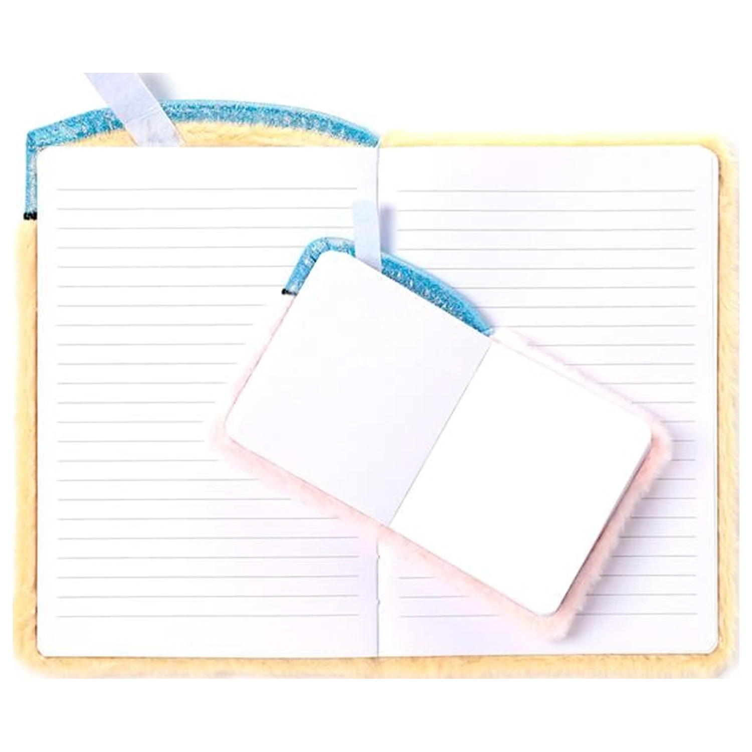 KAWAII Boba the Bubble Tea Premium Fluffy Notebook + 1 Mini poza produsului