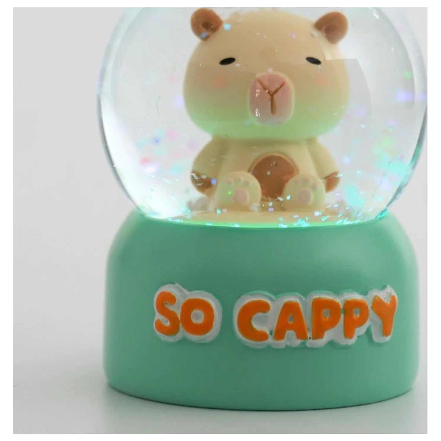 KAWAII Capybara Globuri de Zăpadă poza produsului