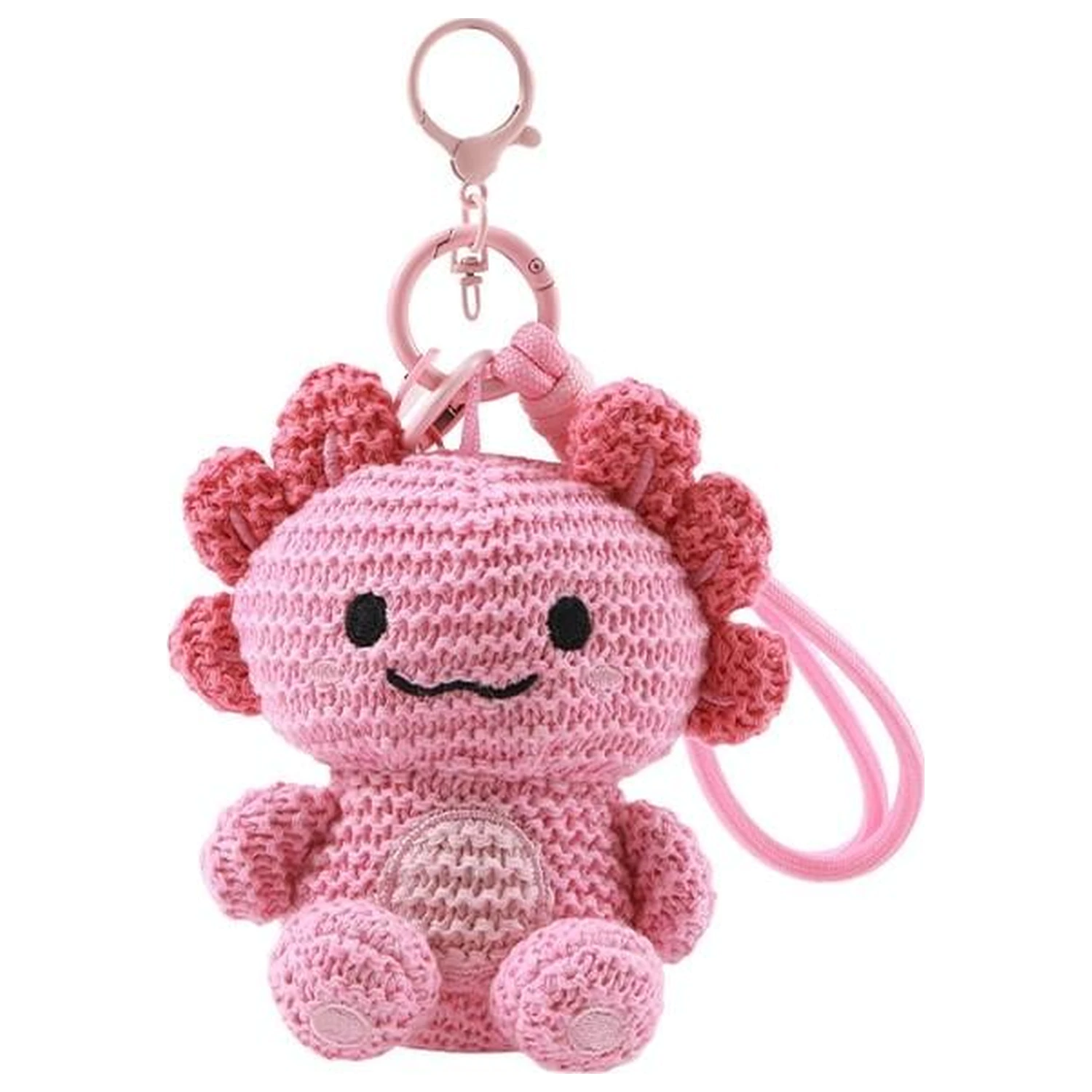 KAWAII Croșetat Axolotl Breloc poza produsului