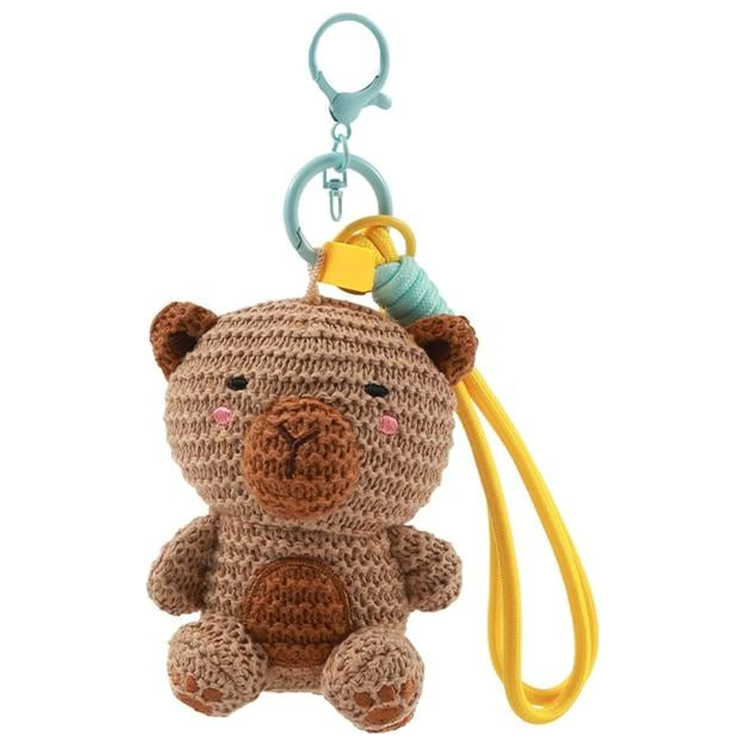 Kawaii Croseta Capybara Breloc poza produsului
