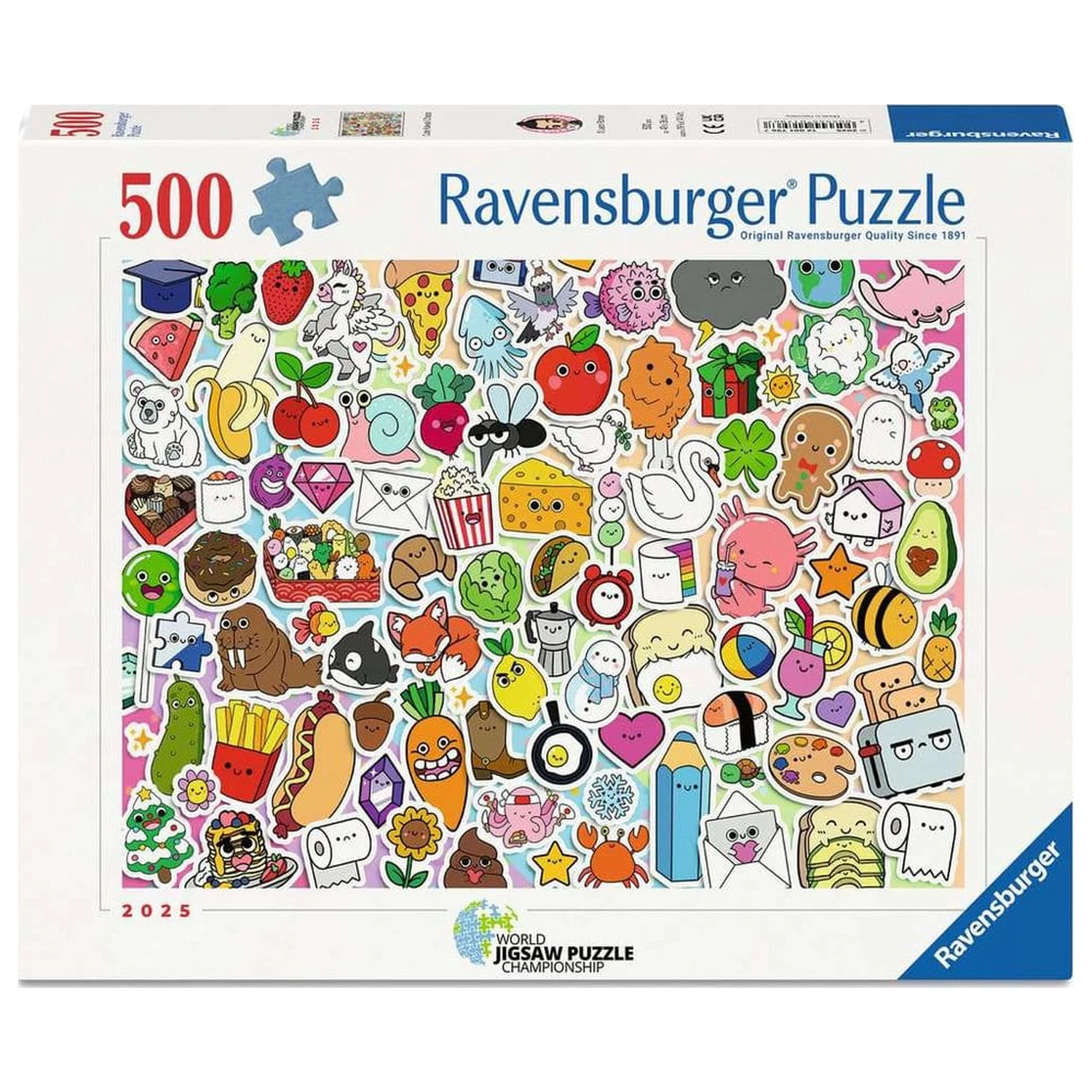 Kawaii Jigsaw Puzzle Cute Kawaii Chaos (500 de piese) poza produsului