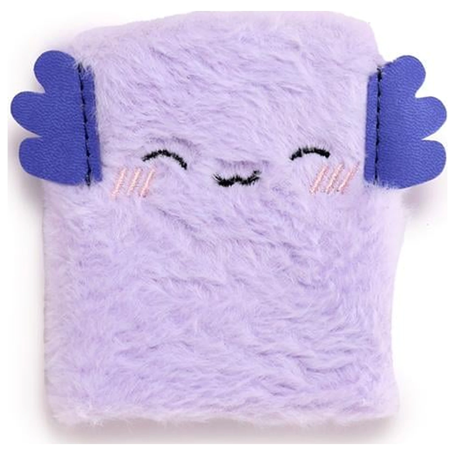 Kawaii Maddie the Axolotl Premium Fluffy Notebook + 1 Mini poza produsului