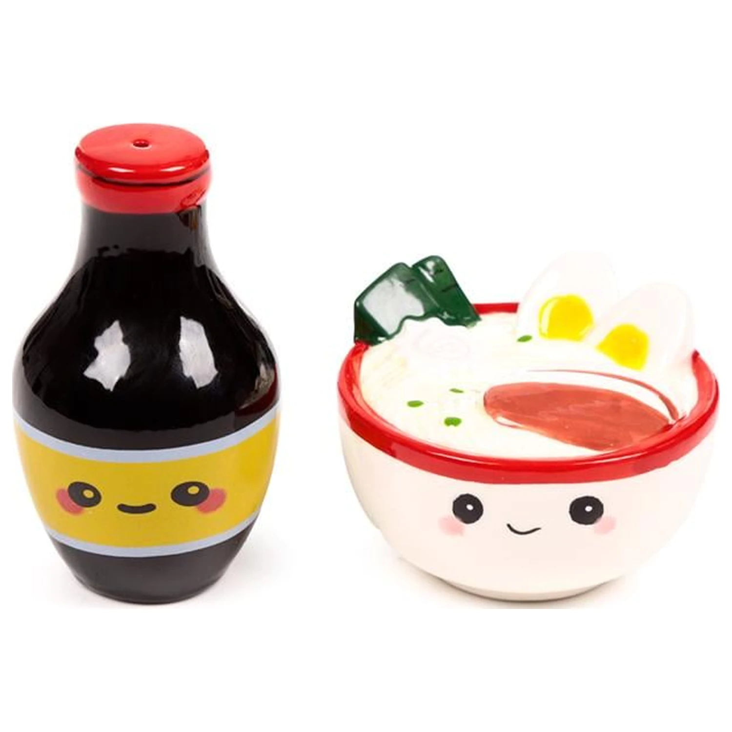 Kawaii Nori The Ramen Set de recipiente pentru sare si piper poza produsului