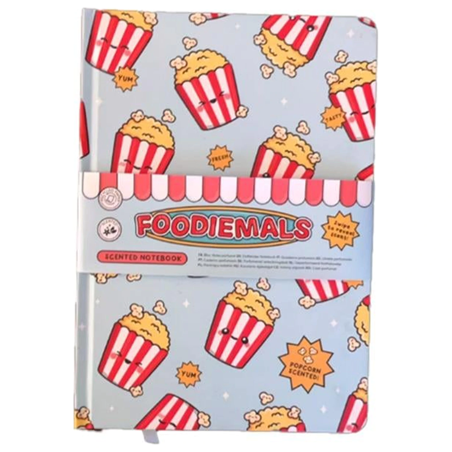 Kawaii Popcorn Premium Scented Caiet poza produsului
