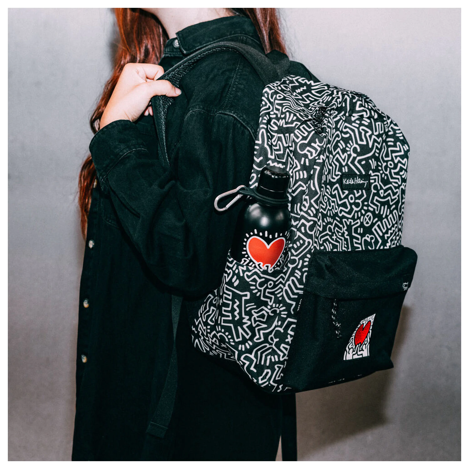 Keith Haring rucsac poza produsului