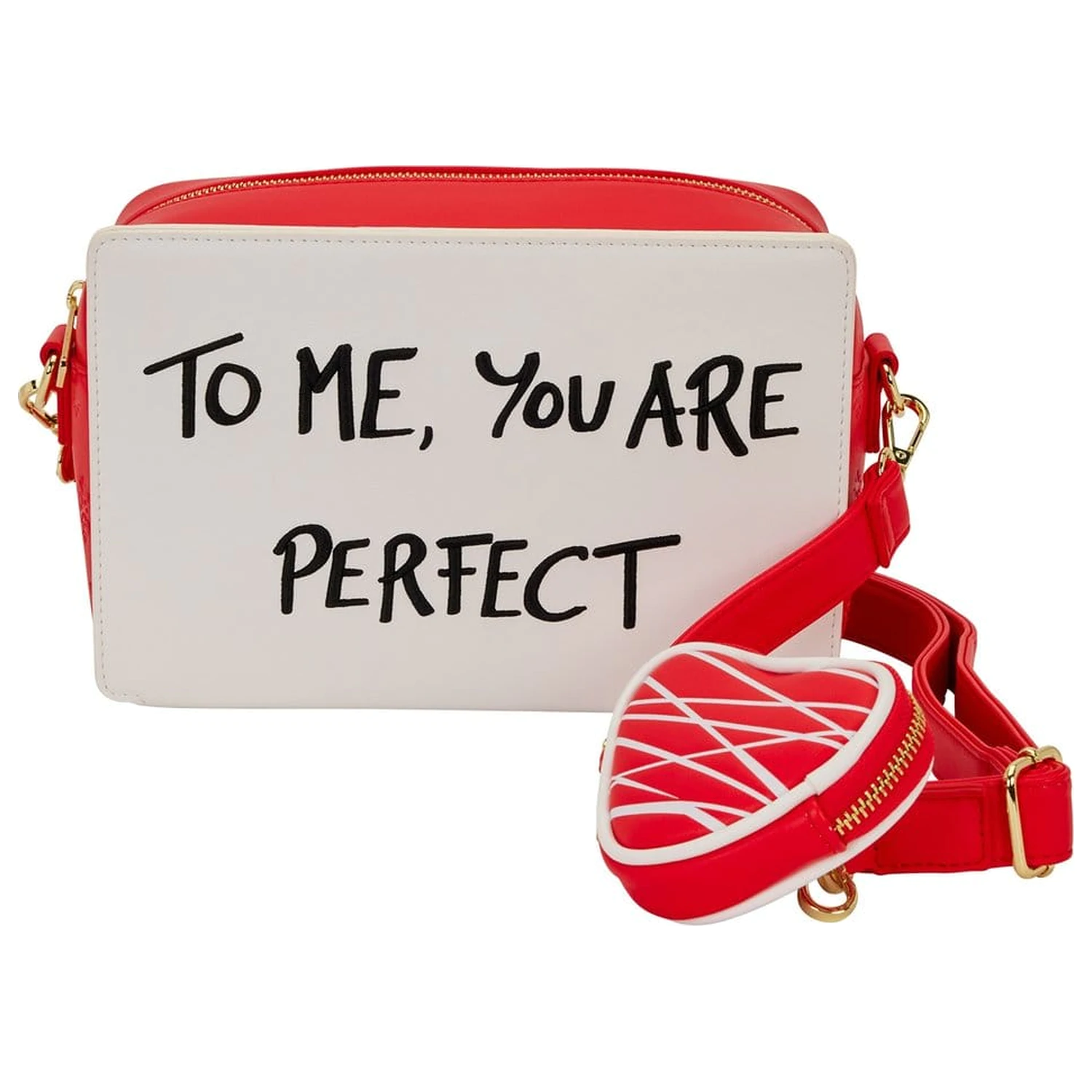 Geanta crossbody cu portofel mic Love Actually poza produsului