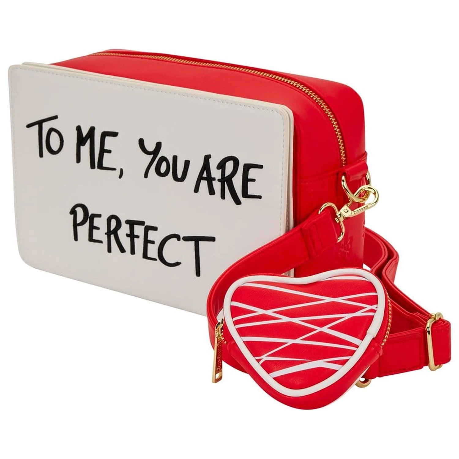 Geanta crossbody cu portofel mic Love Actually poza produsului
