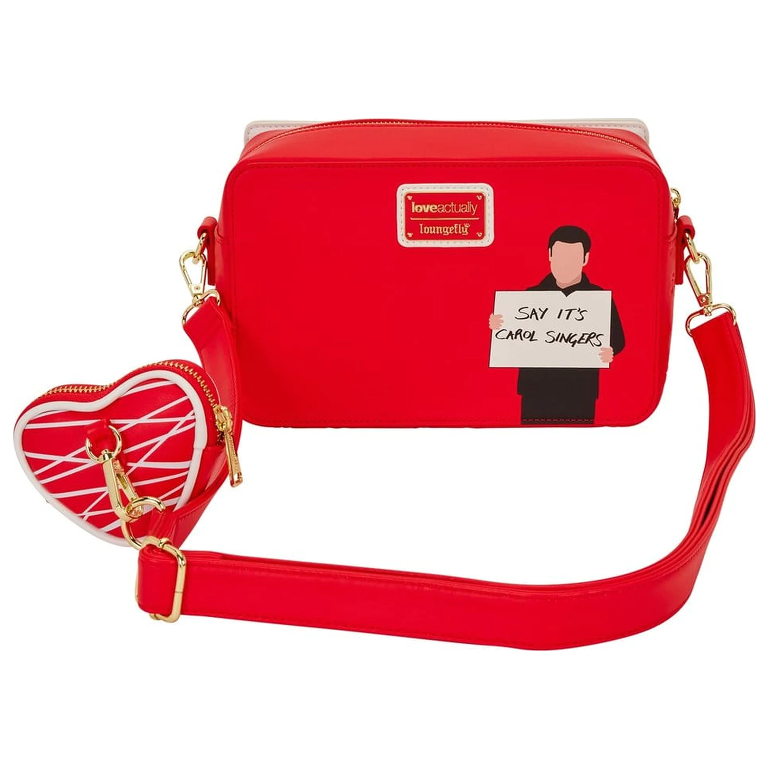 Geanta crossbody cu portofel mic Love Actually poza produsului