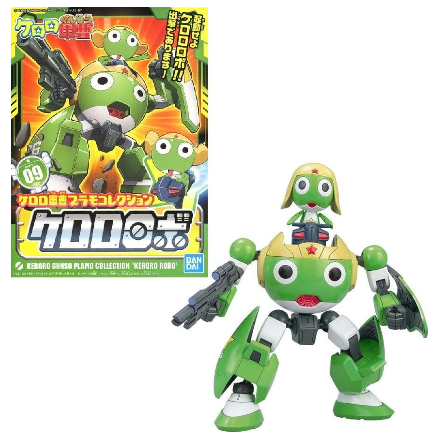 KERORO Keroro Robo Kit model de asamblat poza produsului