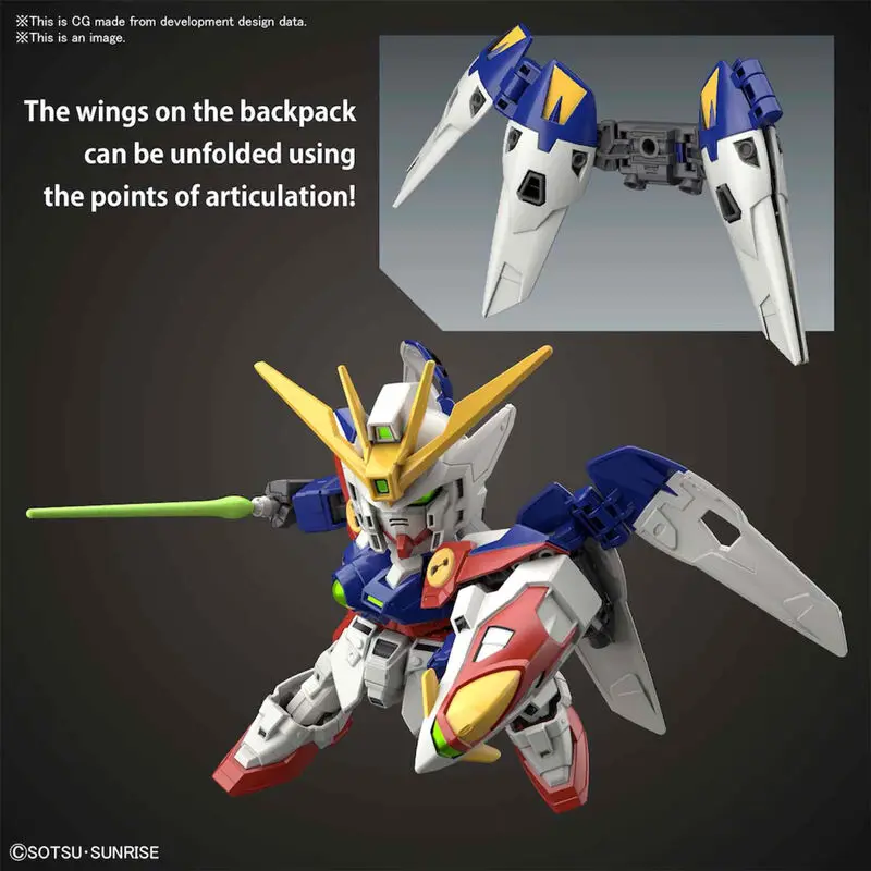 Mobile Suit Gundam Wing Wing Gundam Zero Model Kit figurină poza produsului