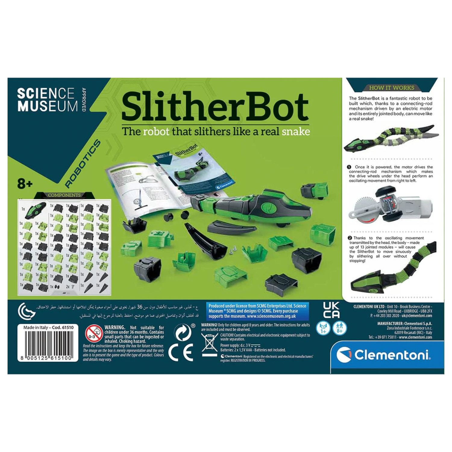 Slither.io Snake Bot Building Toy poza produsului