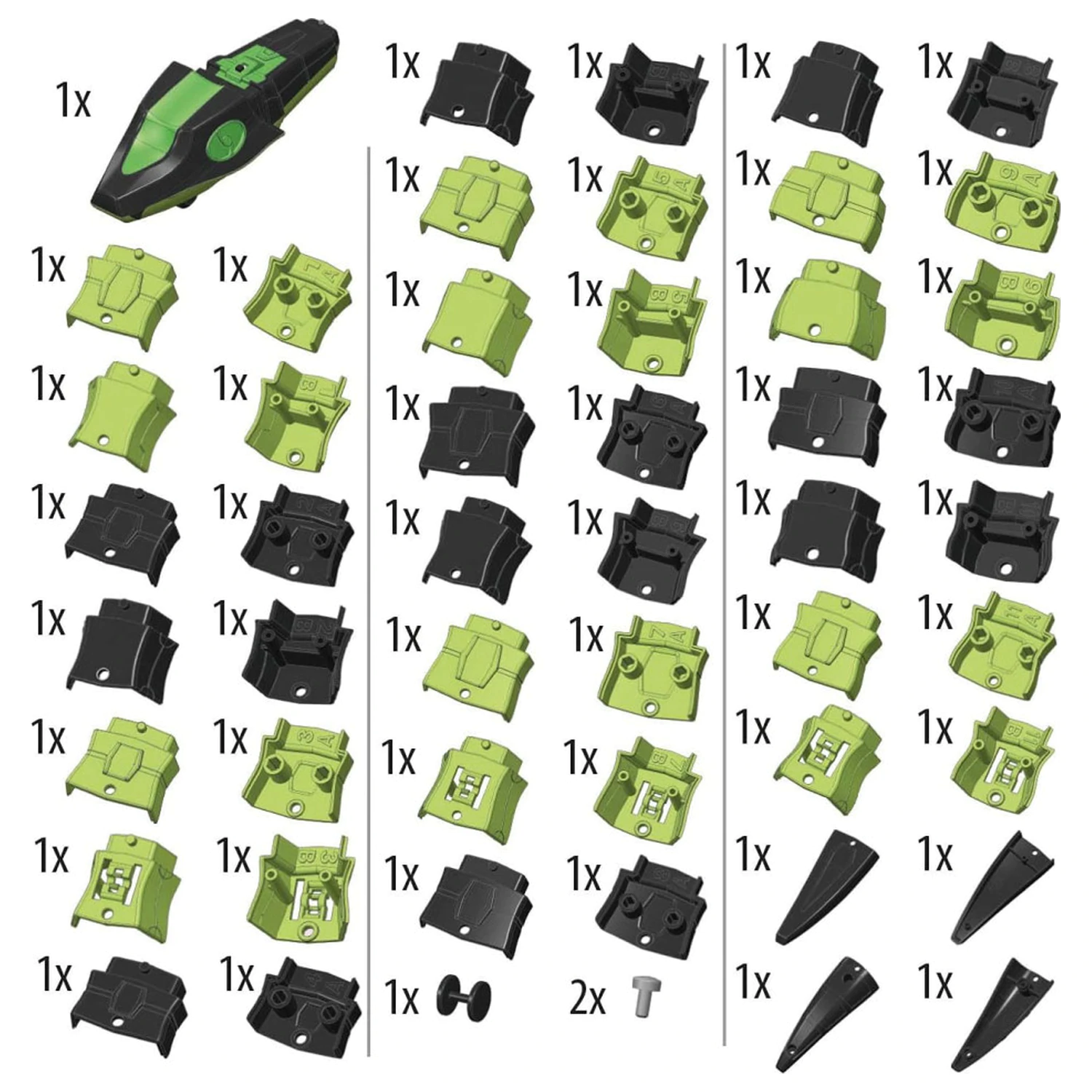 Slither.io Snake Bot Building Toy poza produsului