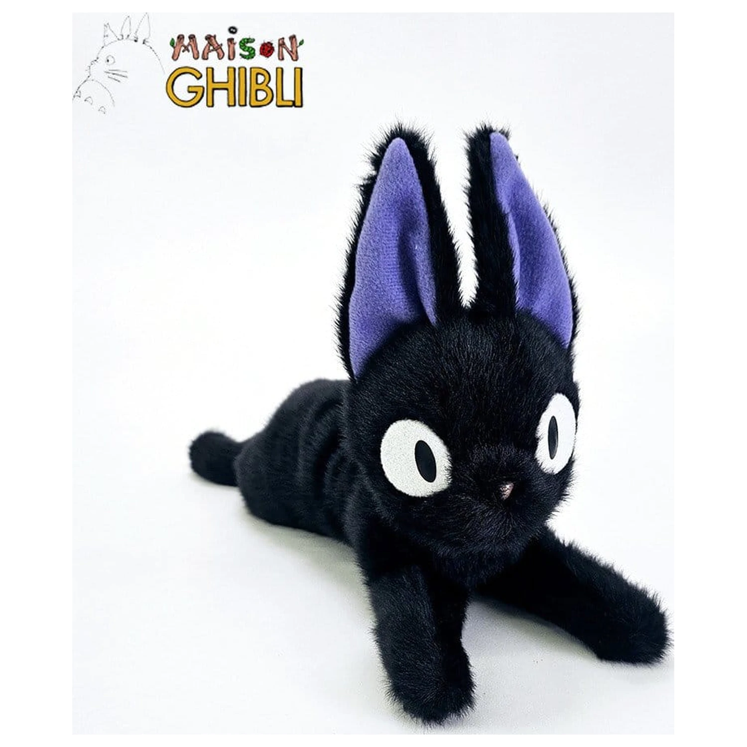 Kiki's Delivery Service Funwari Figurină de pluș Jiji Laying S 38 cm poza produsului