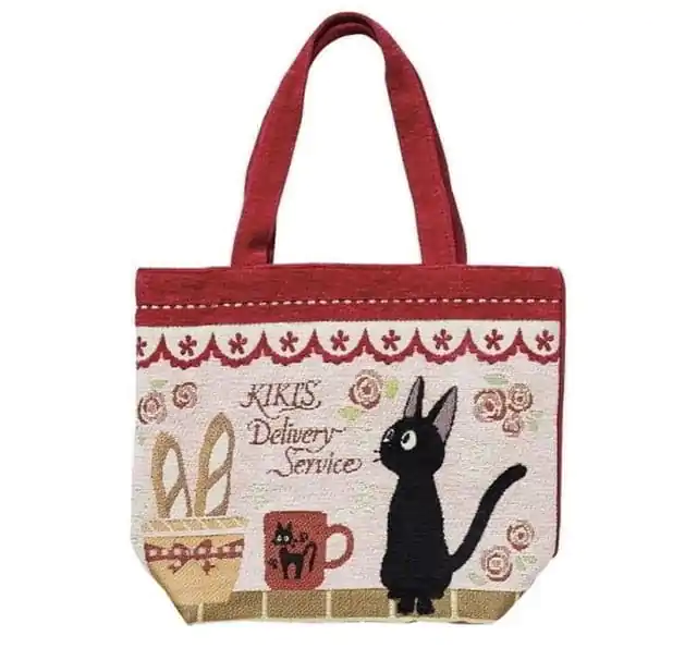 Kiki's Delivery Service Tote Bag geantă Jiji Bread baguettes poza produsului