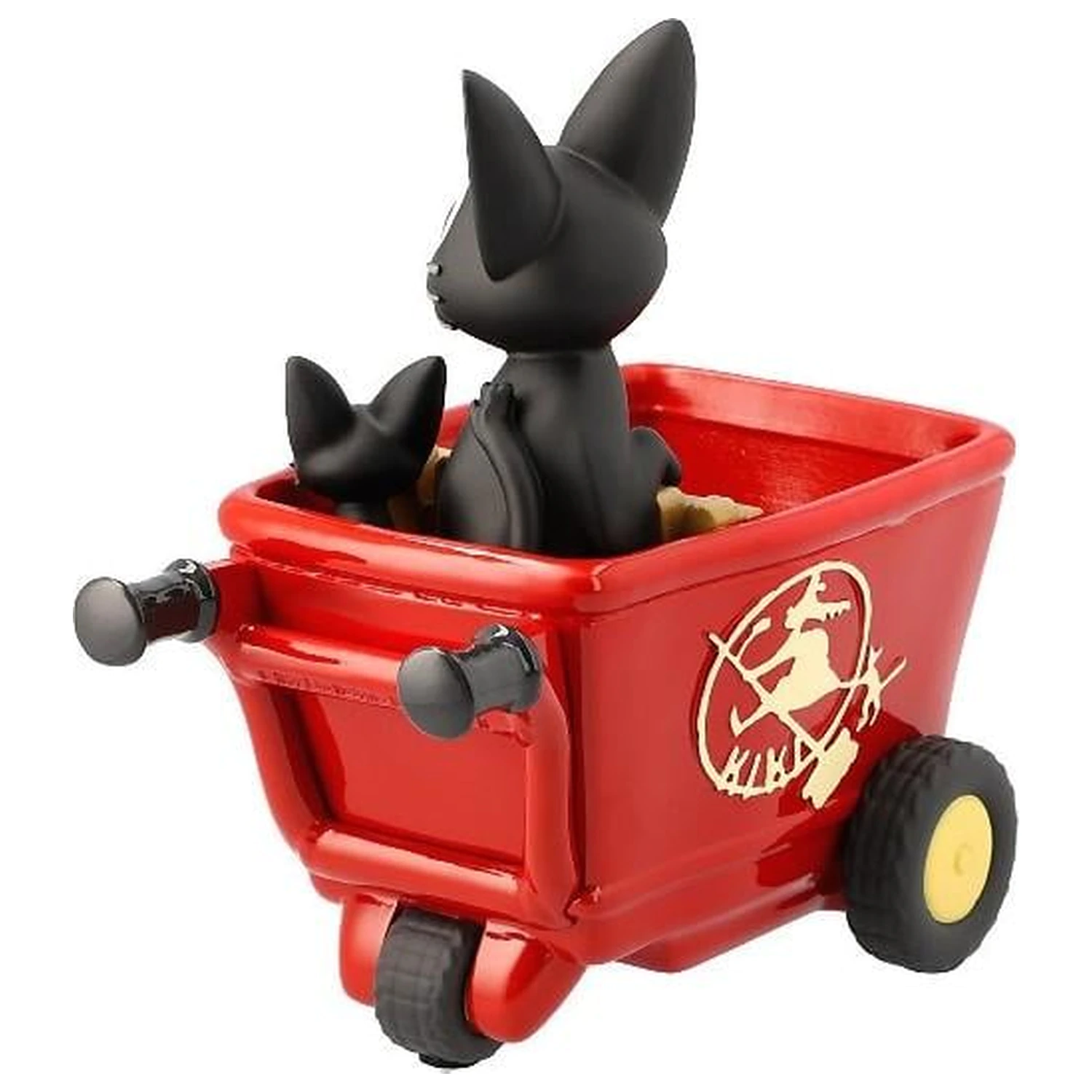Kiki's Delivery Service Jiji red cart ghiveci de flori rama poza produsului
