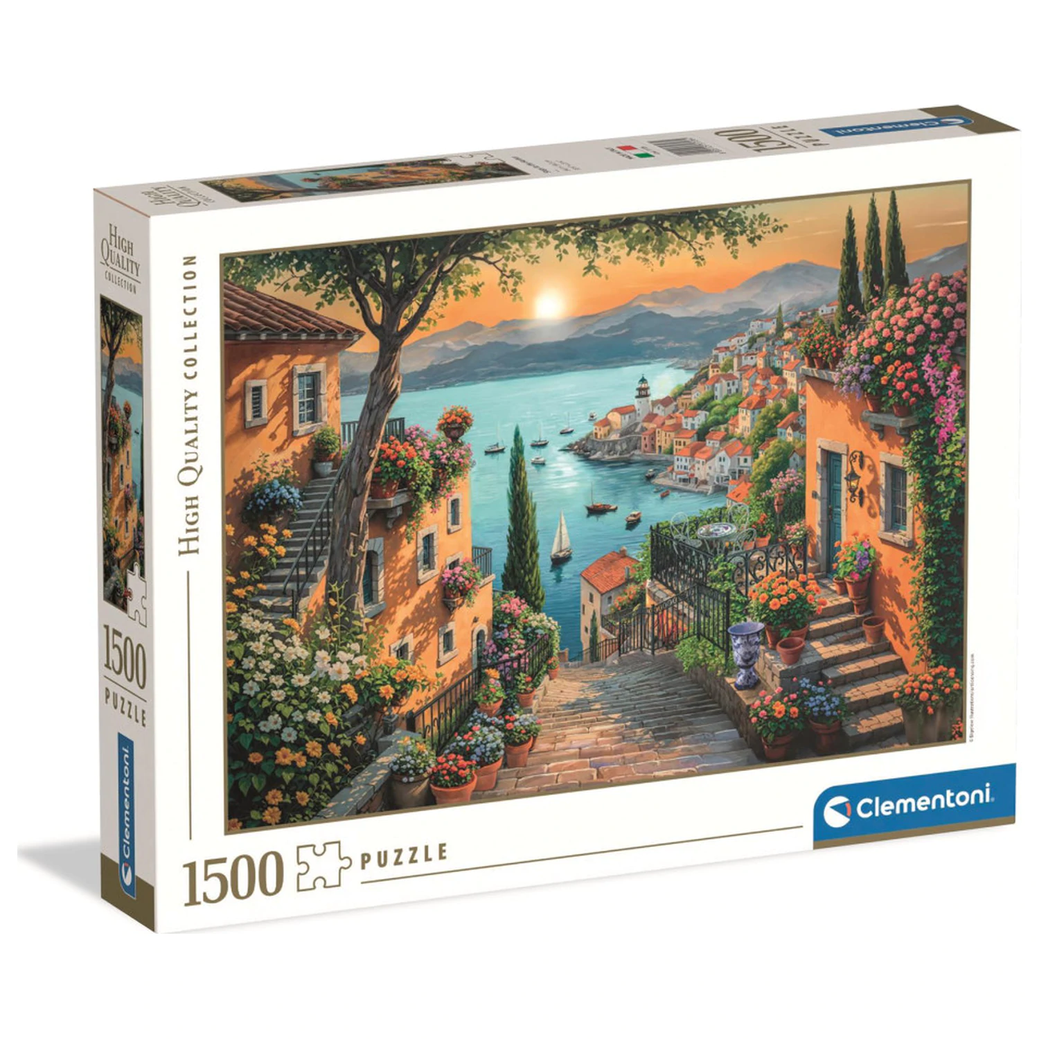 Harbor Steps puzzle de 1500 de piese poza produsului