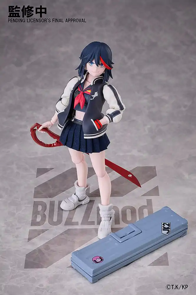 Figurină de acțiune Kill la Kill BUZZmod 1/12 Ryuko Matoi 14 cm poza produsului