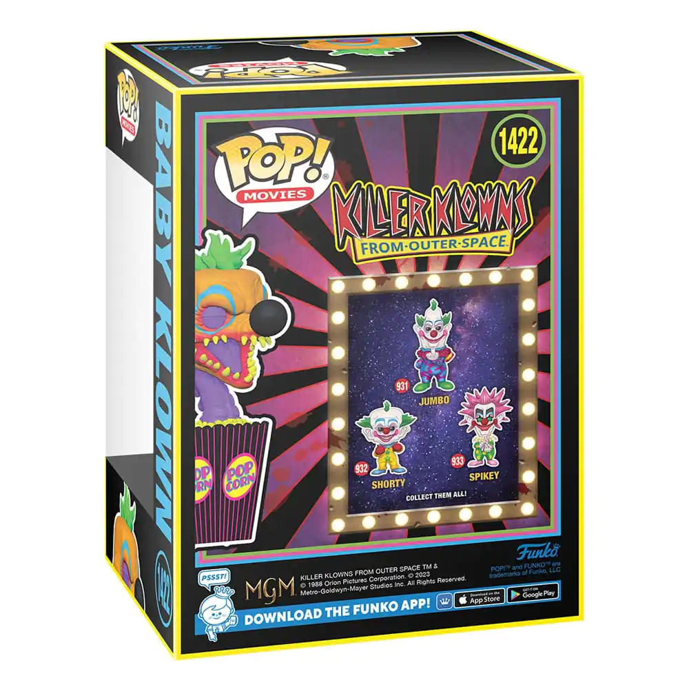 Killer Klowns from Outer Space Funko POP! Movies figurină din vinil Baby Klown(BLKLT) ediție exclusivă 9 cm poza produsului