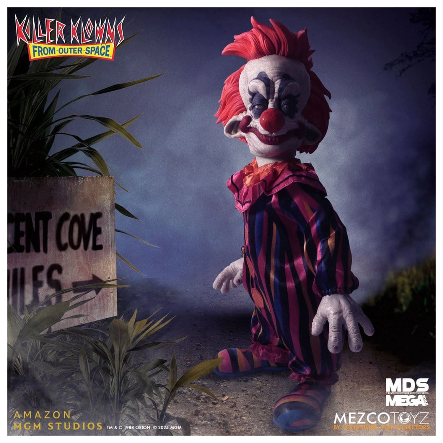 Killer Klowns from Outer Space MDS Mega Scale papusa Rudy 38 cm poza produsului
