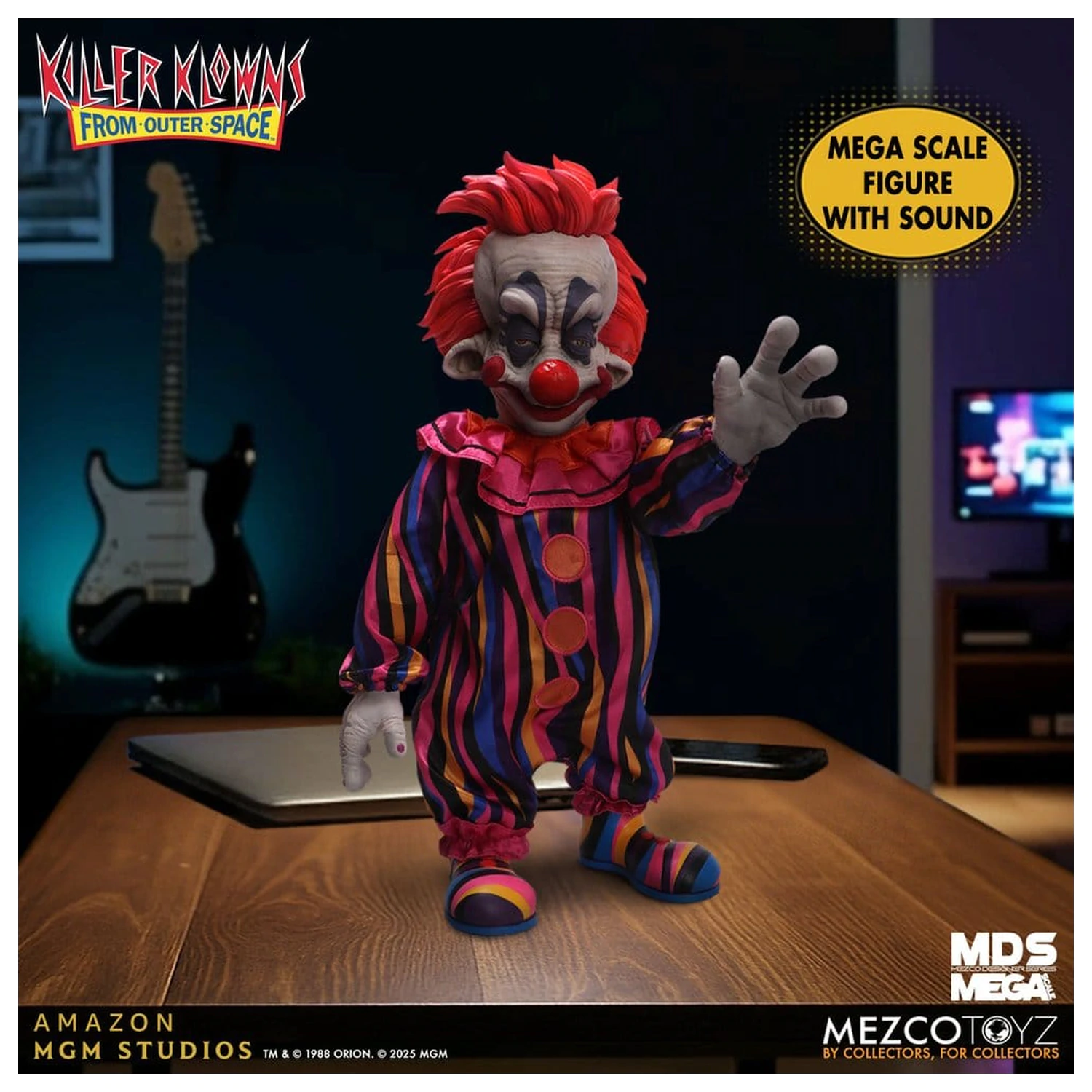 Killer Klowns from Outer Space MDS Mega Scale papusa Rudy 38 cm poza produsului