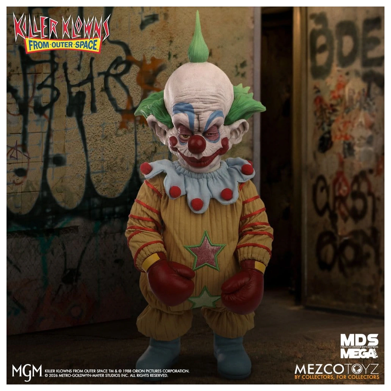 Killer Klowns From Outer Space MDS Mega Scale Plus Păpușă Shorty 38 cm poza produsului