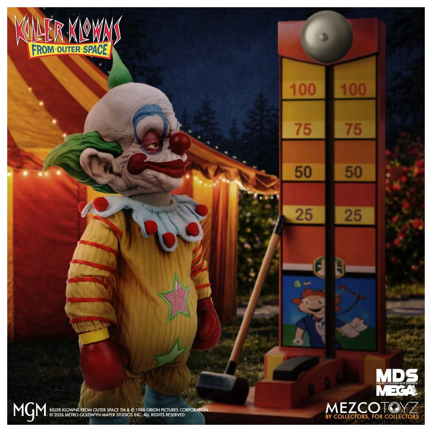 Killer Klowns From Outer Space MDS Mega Scale Plus Păpușă Shorty 38 cm poza produsului