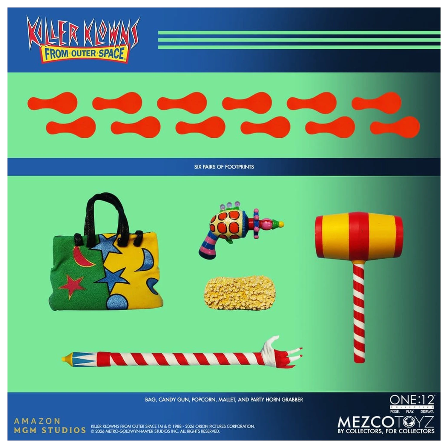 Figurina de actiune Killer Klowns From Outer Space One:12 Collective 1/12 Jumbo 17 cm poza produsului