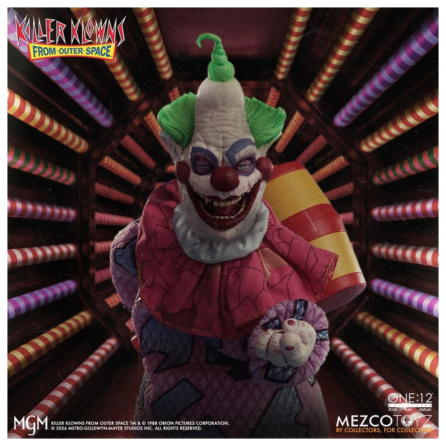 Figurina de actiune Killer Klowns From Outer Space One:12 Collective 1/12 Jumbo 17 cm poza produsului