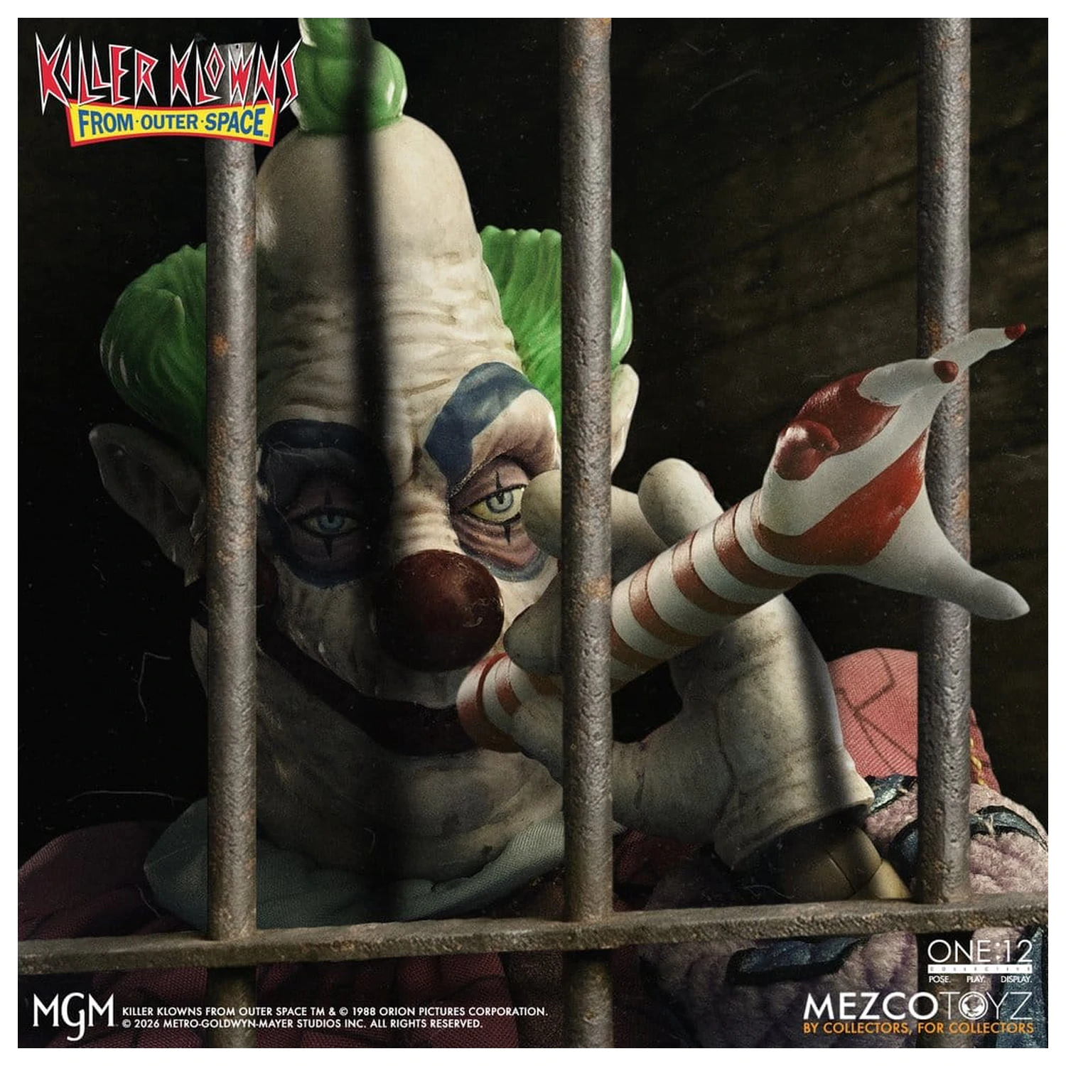 Figurina de actiune Killer Klowns From Outer Space One:12 Collective 1/12 Jumbo 17 cm poza produsului