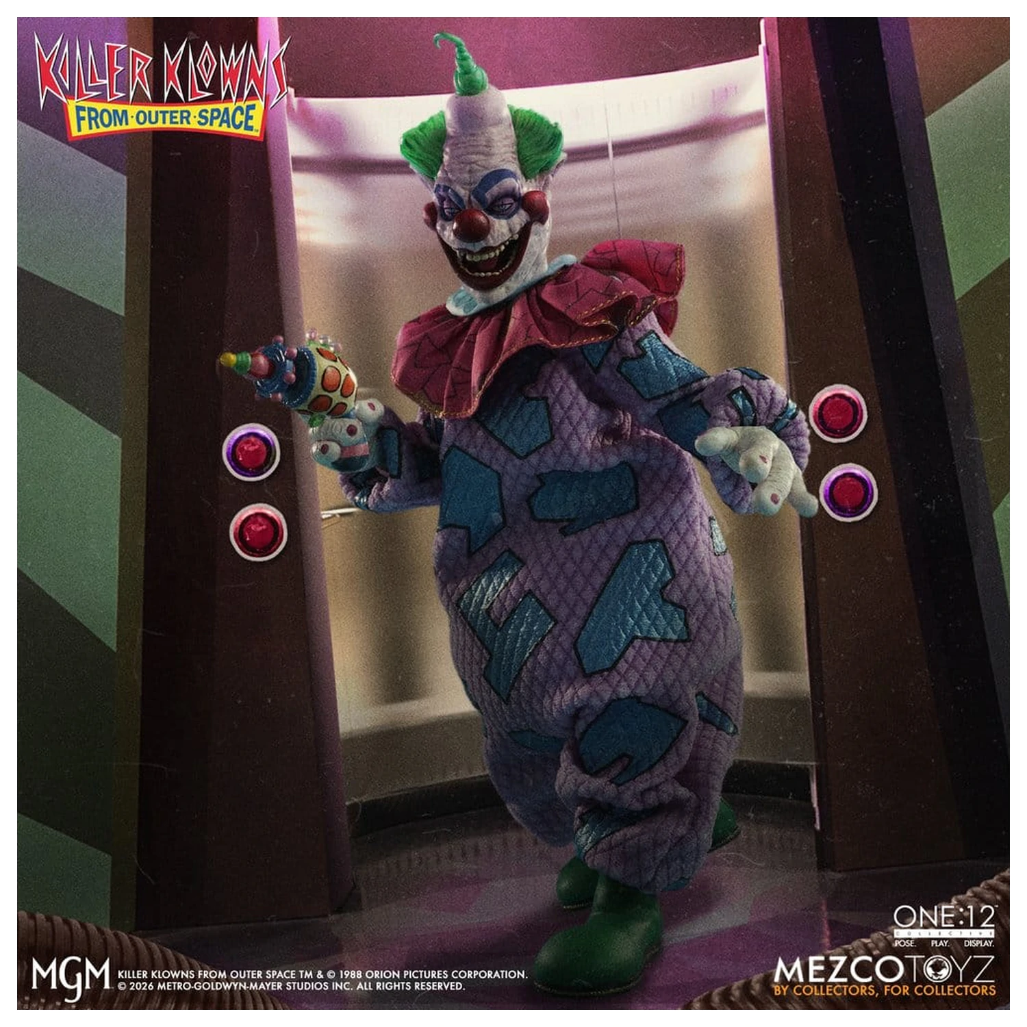 Figurina de actiune Killer Klowns From Outer Space One:12 Collective 1/12 Jumbo 17 cm poza produsului