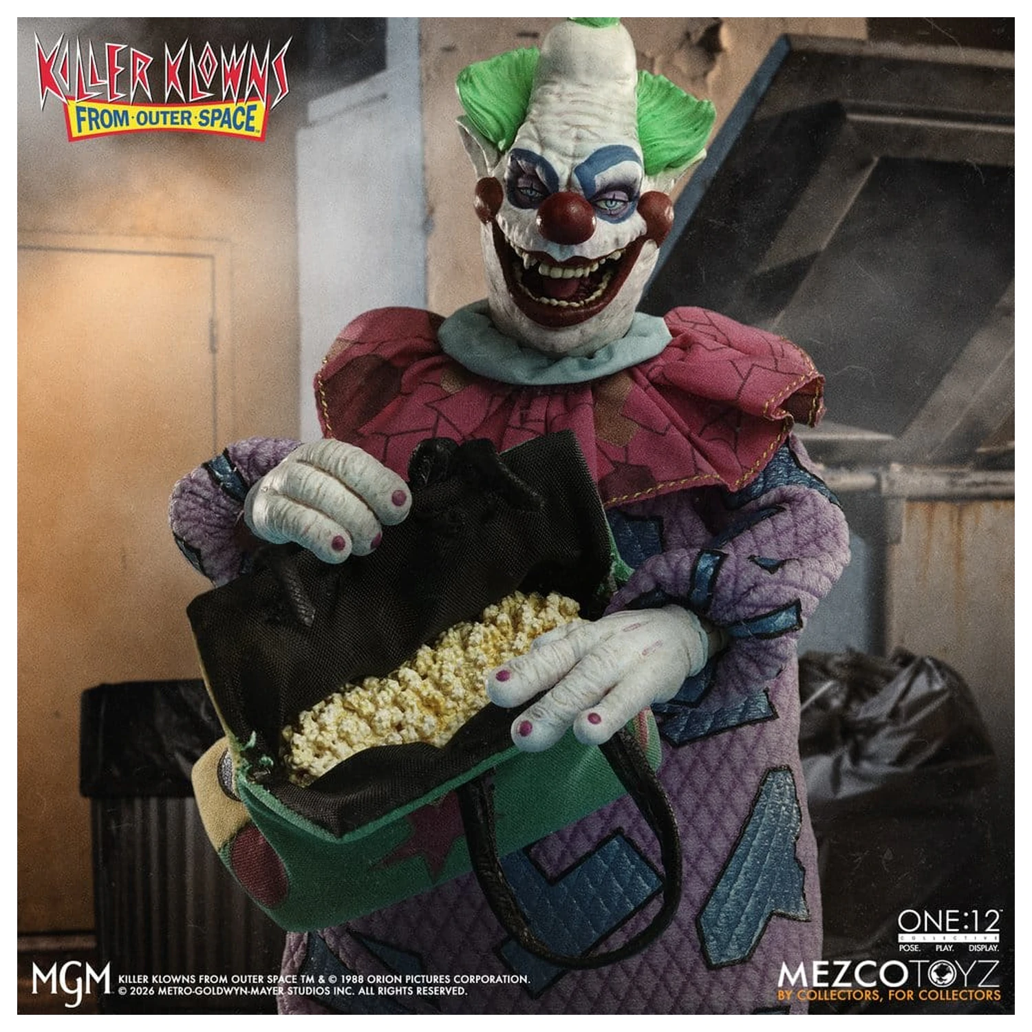 Figurina de actiune Killer Klowns From Outer Space One:12 Collective 1/12 Jumbo 17 cm poza produsului
