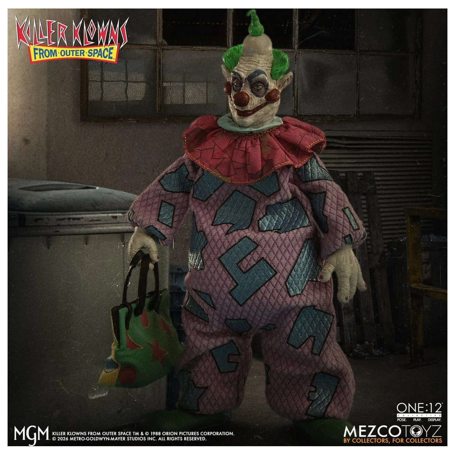 Figurina de actiune Killer Klowns From Outer Space One:12 Collective 1/12 Jumbo 17 cm poza produsului