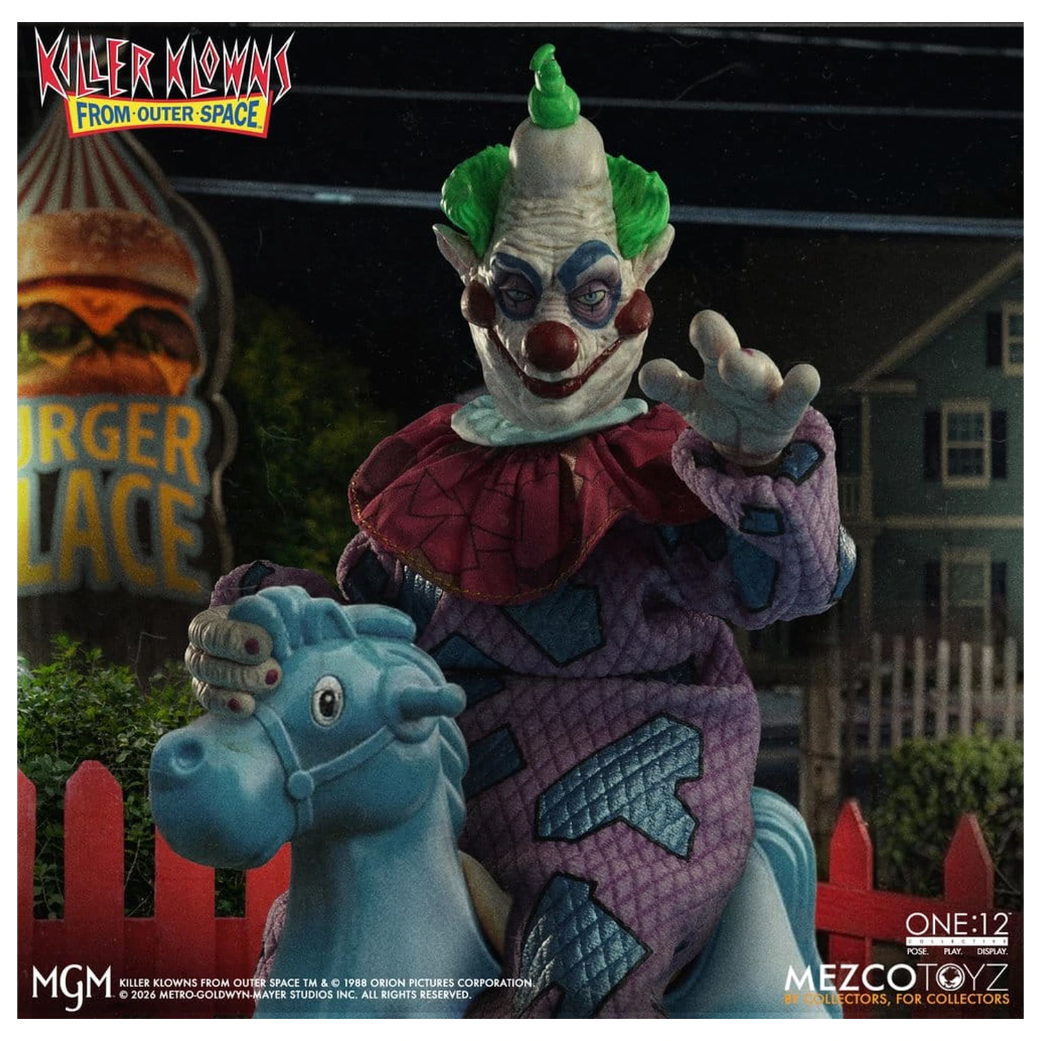 Figurina de actiune Killer Klowns From Outer Space One:12 Collective 1/12 Jumbo 17 cm poza produsului