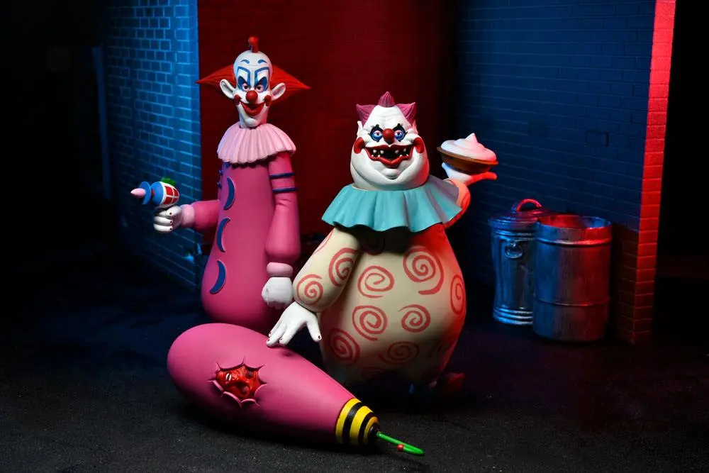 Killer Klowns from Outer Space Toony Terrors Figurina de acțiune 2-Pack Slim & Chubby 15 cm poza produsului