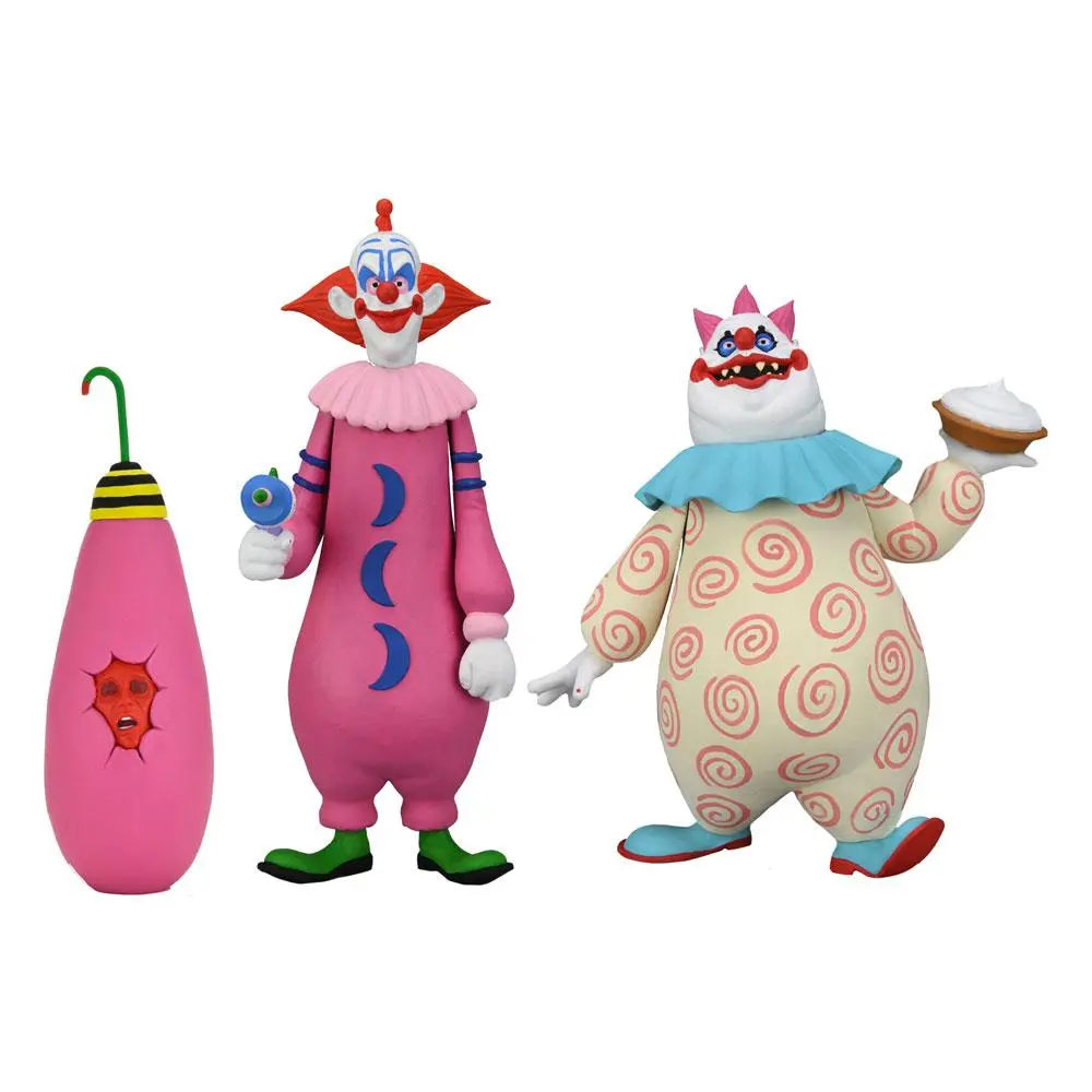 Killer Klowns from Outer Space Toony Terrors Figurina de acțiune 2-Pack Slim & Chubby 15 cm poza produsului